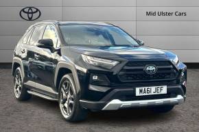 2022 Toyota Rav4 at Mid Ulster Cars Ltd Cookstown