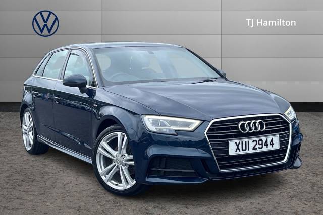 Audi A3 1.5 35 TFSI S Line 5dr Hatchback Petrol BLUE