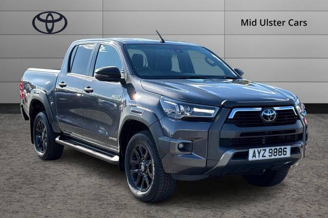 Toyota Hilux Invincible X D/Cab Pick Up 2.8 D-4D Auto Light 4X4 Utility Diesel GREY
