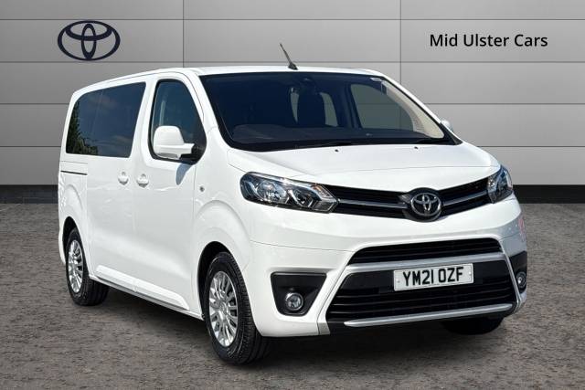 Toyota Proace Verso 1.5D Shuttle Medium 5dr MPV Diesel WHITE