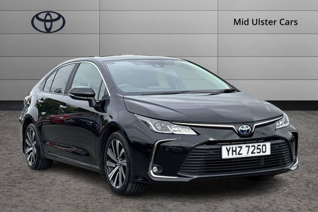 Toyota Corolla 1.8 VVT-i Hybrid Design 4dr CVT Saloon Petrol/Electric Hybrid BLACK