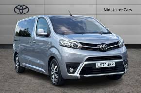 2020 Toyota Proace Verso at Mid Ulster Cars Ltd Cookstown