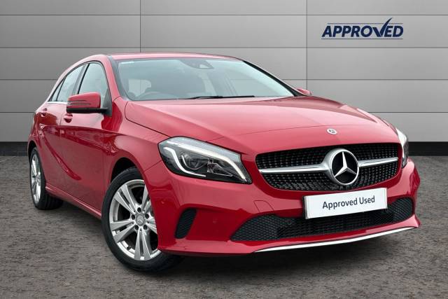 Mercedes-Benz A Class 1.5 A180d Sport Premium 5dr Auto Hatchback Diesel RED
