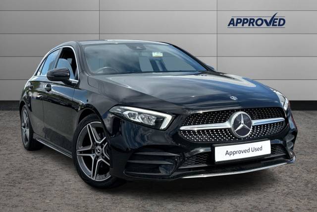 Mercedes-Benz A Class 1.3 A180 AMG Line 5dr Auto Hatchback Petrol BLACK