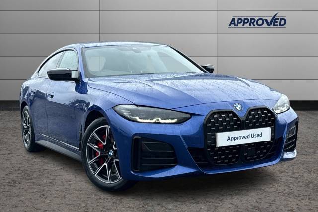 BMW 4 Series Gran Coupe 2.0 420i M Sport 5dr Step Auto Coupe Petrol BLUE