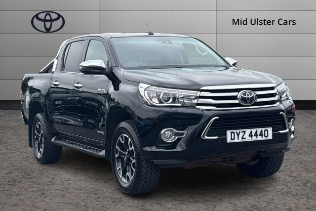 Toyota Hilux Invincible X D/Cab Pick Up 2.4 D-4D Light 4X4 Utility Diesel BLACK