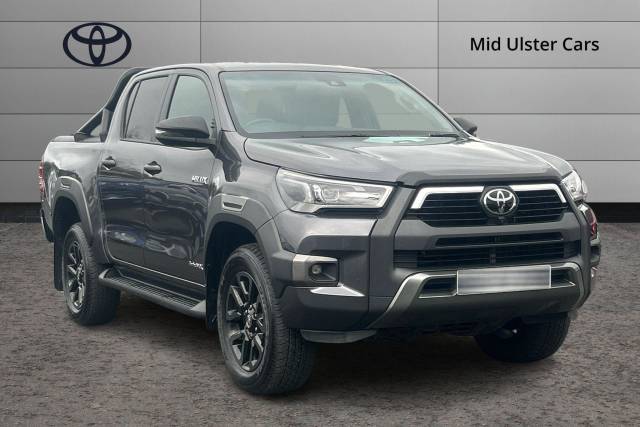 Toyota Hilux Invincible X D/Cab Pick Up 2.8 Hybrid 48V Auto Light 4X4 Utility Diesel GREY