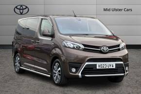 2023 Toyota Proace Verso at Mid Ulster Cars Ltd Cookstown