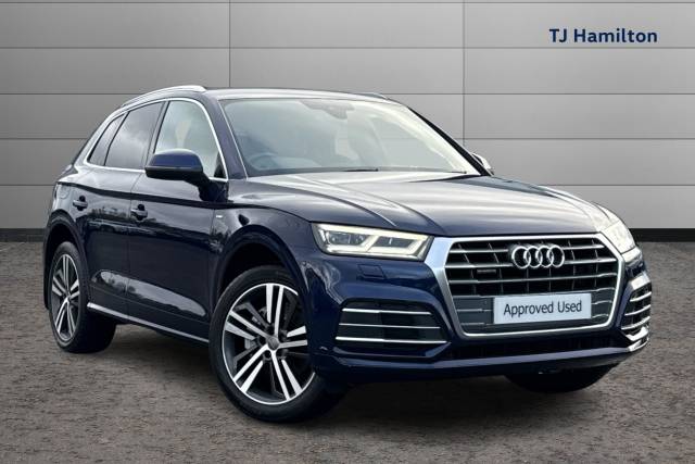 Audi Q5 2.0 TDI Quattro S Line 5dr S Tronic Estate Diesel BLUE