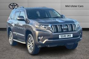 2018 Toyota Land Cruiser at Mid Ulster Cars Ltd Cookstown