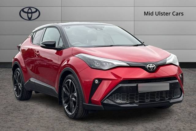 Toyota C-HR 1.8 Hybrid GR Sport 5dr CVT Hatchback Petrol/Electric Hybrid RED/BLACK