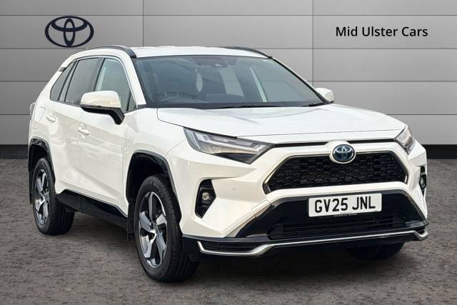 Toyota Rav4 2.5 PHEV Design 5dr CVT Estate Petrol / Electric Hybrid WHITE
