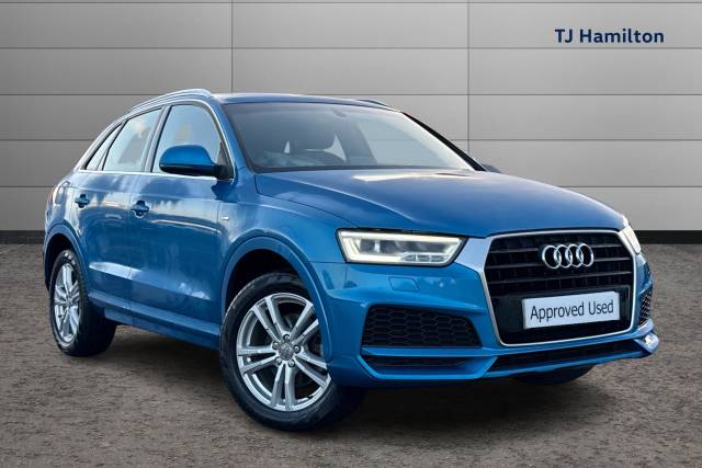 Audi Q3 1.4T FSI S Line Edition 5dr Estate Petrol BLUE