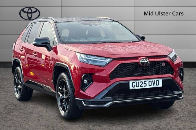 Toyota Rav4 2.5 PHEV GR Sport 5dr CVT Estate Petrol / Electric Hybrid RED/BLACK
