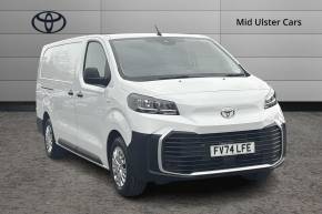2024 Toyota Proace at Mid Ulster Cars Ltd Cookstown