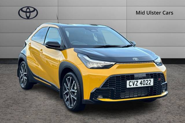 Toyota Aygo X 1.5 Hybrid GR Sport 5dr CVT Hatchback Petrol/Electric Hybrid YELLOW