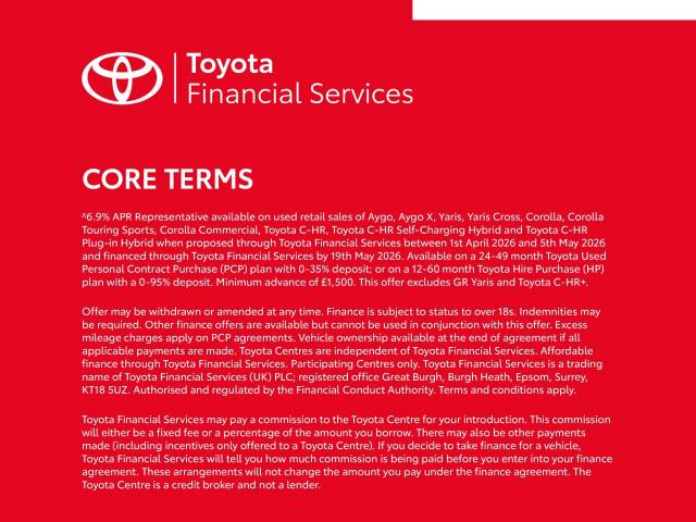 2026 Toyota Yaris Cross 1.5 Hybrid Design 5dr CVT