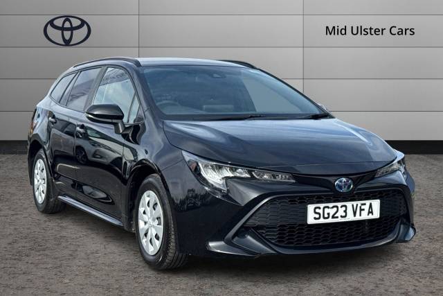 Toyota Corolla 1.8 VVT-i Hybrid Commercial Auto Car Derived Van Petrol/Electric Hybrid BLACK
