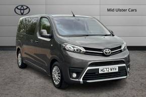 2022 Toyota Proace Verso at Mid Ulster Cars Ltd Cookstown