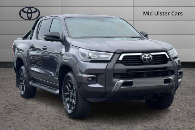Toyota Hilux Invincible X D/Cab Pick Up 2.8 D 48V Auto Light 4X4 Utility Diesel BLACK