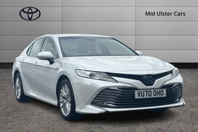 Toyota Camry 2.5 VVT-i Hybrid Excel 4dr CVT Saloon Petrol/Electric Hybrid WHITE