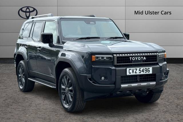 Toyota Land Cruiser 2.8 D-4D 48V 205 Invincible 5dr Auto [Pan Rf/5 St] MPV Diesel GREY