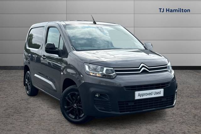 Citroen Berlingo 1.5 BlueHDi 1000Kg Driver Pro 100ps [6 Speed] Panel Van Diesel GREY
