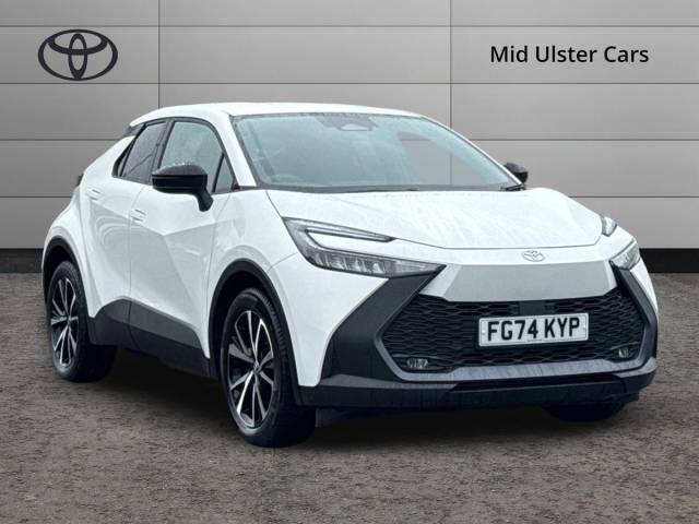 Toyota C-HR 2.0 PHEV Design 5dr CVT Hatchback Petrol / Electric Hybrid WHITE