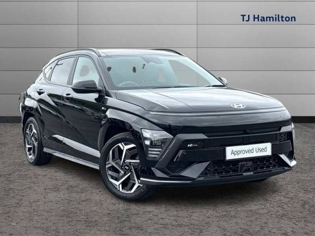 Hyundai KONA 1.6 GDi Hybrid N Line S 5dr DCT Hatchback Petrol/Electric Hybrid BLACK