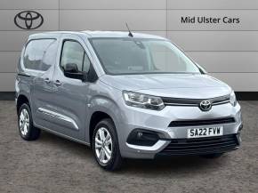 2022 Toyota Proace City at Mid Ulster Cars Ltd Cookstown