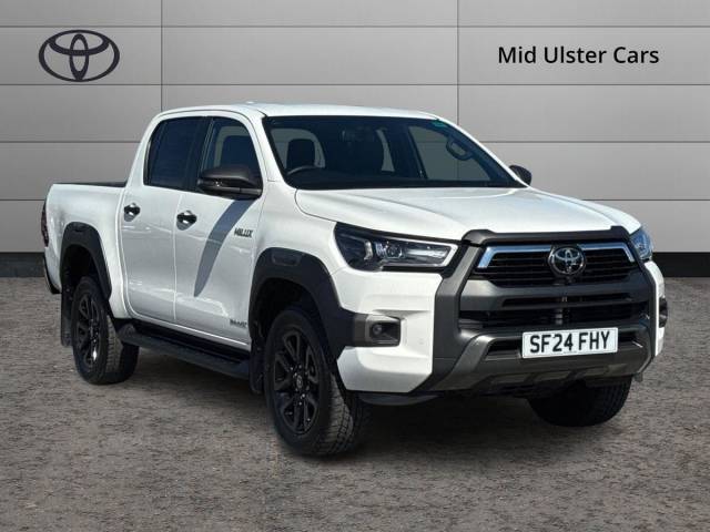 Toyota Hilux Invincible X D/Cab Pick Up 2.8 D-4D Auto Light 4X4 Utility Diesel WHITE