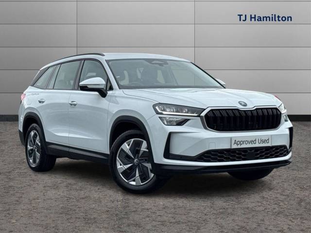 Skoda Kodiaq 2.0 TDI SE 5dr DSG [7 Seat] Estate Diesel WHITE