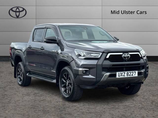 Toyota Hilux Invincible X D/Cab Pick Up 2.8 D-4D Auto Light 4X4 Utility Diesel GREY