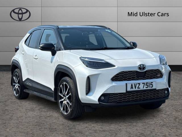Toyota Yaris Cross 1.5 Hybrid GR Sport 5dr CVT Hatchback Petrol/Electric Hybrid WHITE/BLACK