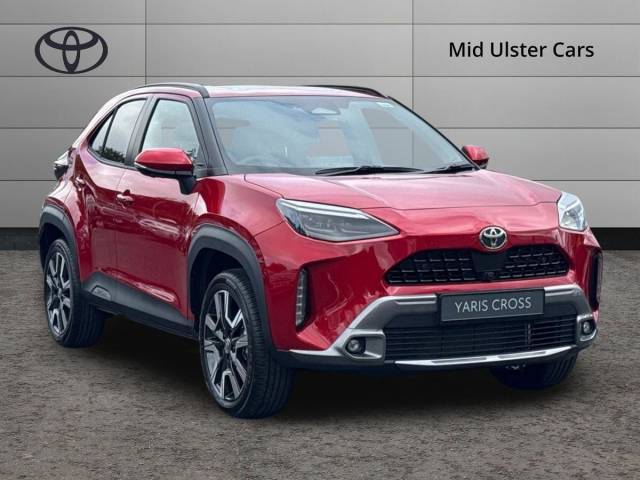 Toyota Yaris Cross 1.5 Hybrid 130 Excel 5dr CVT Hatchback Petrol/Electric Hybrid RED