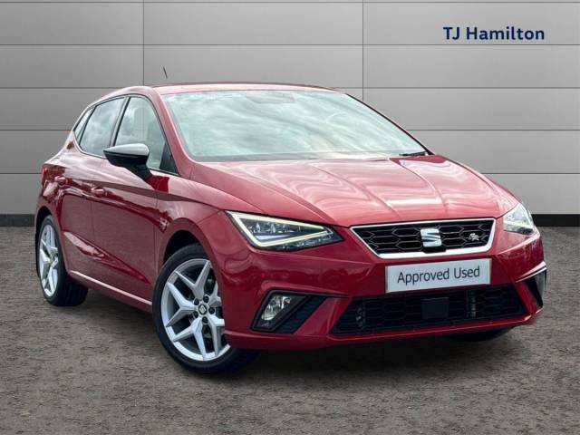 SEAT Ibiza 1.0 TSI FR Euro 6 (s/s) 5dr Hatchback Petrol Red