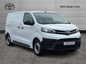 2024 Toyota Proace at Mid Ulster Cars Ltd Cookstown