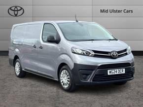 2024 Toyota Proace at Mid Ulster Cars Ltd Cookstown