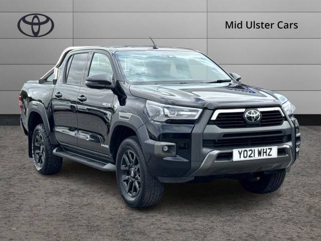 Toyota Hilux Invincible X D/Cab Pick Up 2.8 D-4D Auto Light 4X4 Utility Diesel BLACK