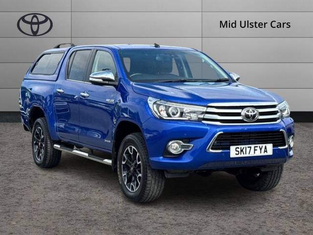 Toyota Hilux Invincible X D/Cab Pick Up 2.4 D-4D Auto Light 4X4 Utility Diesel BLUE