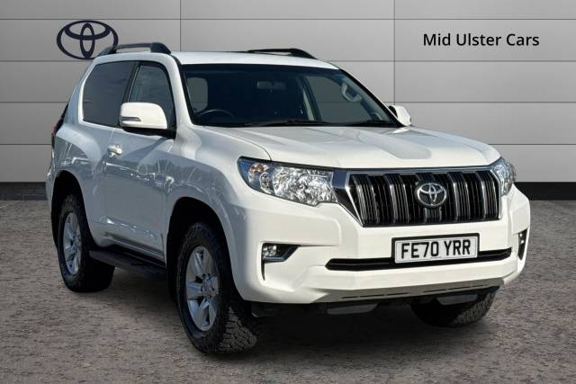 Toyota Land Cruiser 2.8D Active Commercial Auto Light 4X4 Utility Diesel WHITE