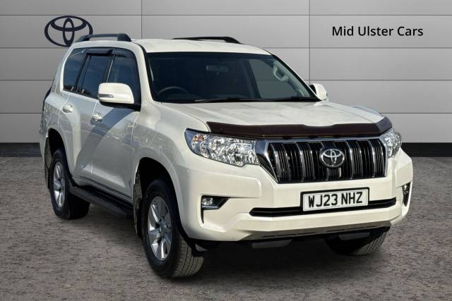 Toyota Land Cruiser 2.8 D-4D 204 Active 5dr Auto 5 Seats Estate Diesel WHITE
