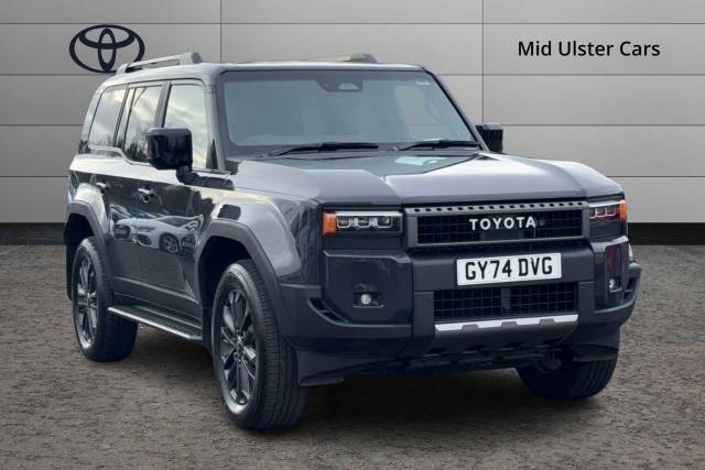 Toyota Land Cruiser 2.8 D-4D 204 Invincible 5dr Auto [7 Seat] Estate Diesel GREY