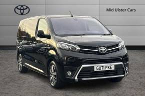 2021 Toyota Proace Verso at Mid Ulster Cars Ltd Cookstown