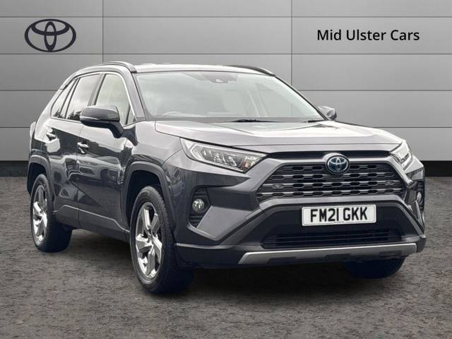 Toyota Rav4 2.5 VVT-i Hybrid Design 5dr CVT 2WD Estate Petrol/Electric Hybrid GREY