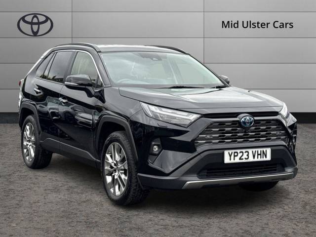Toyota Rav4 2.5 VVT-i Hybrid Excel 5dr CVT 2WD Estate Petrol/Electric Hybrid BLACK
