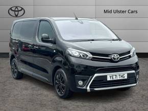 2021 Toyota Proace at Mid Ulster Cars Ltd Cookstown