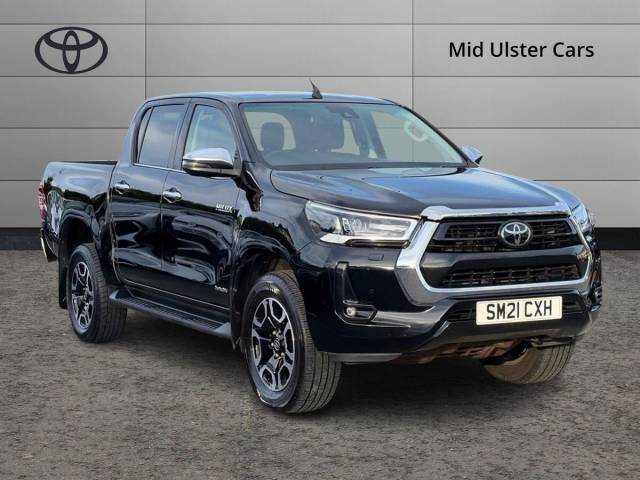 Toyota Hilux Invincible D/Cab Pick Up 2.8 D-4D Light 4X4 Utility Diesel BLACK