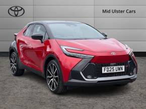 2025 Toyota C HR at Mid Ulster Cars Ltd Cookstown