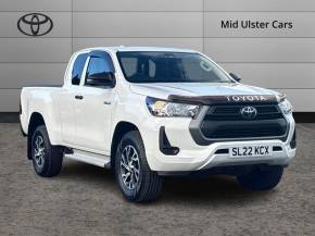 2022 Toyota Hilux at Mid Ulster Cars Ltd Cookstown